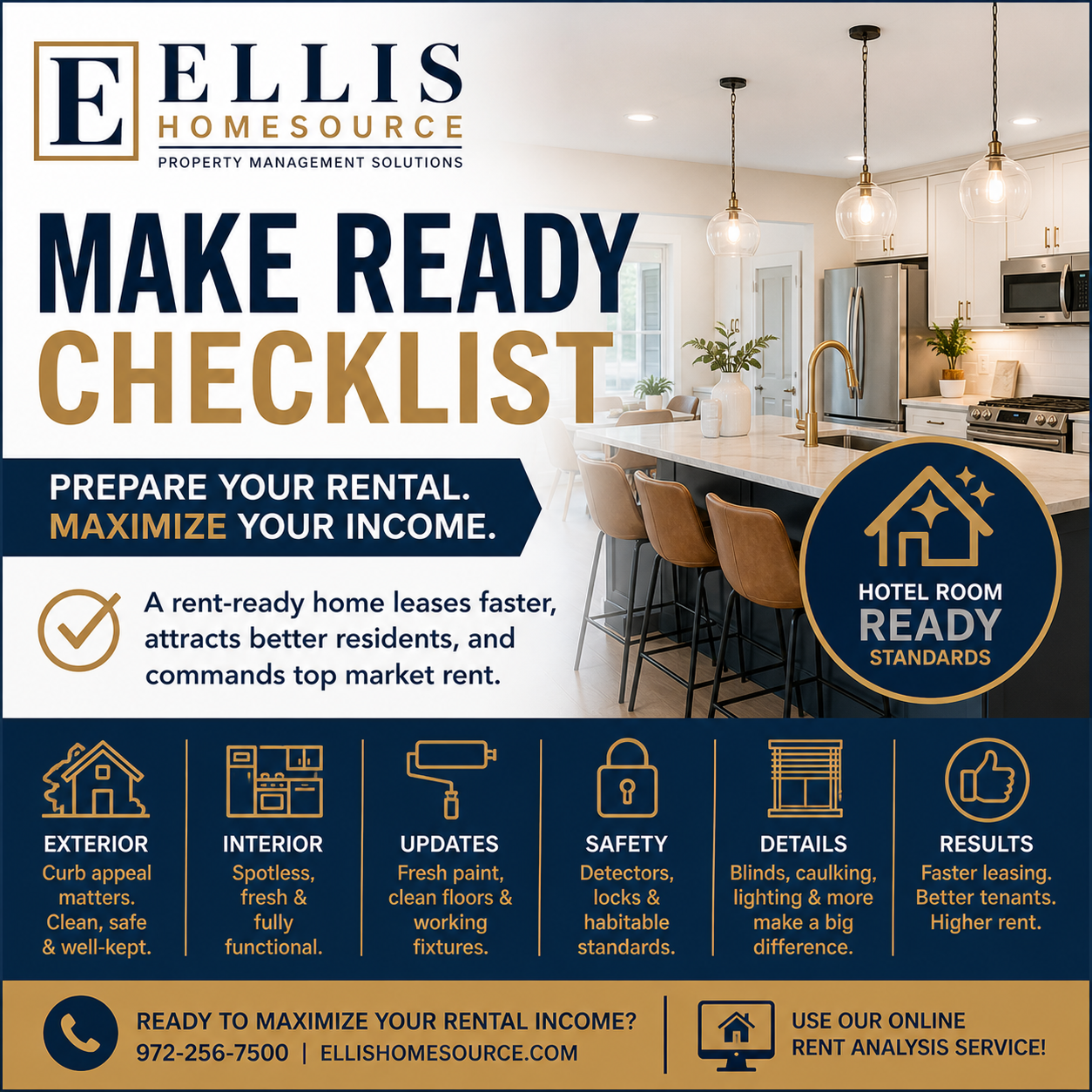 Make Ready Checklist: How to Prepare Your Rental Property for Maximum Rent
